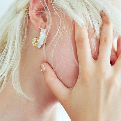 ミルキーカラー×メタルピアス