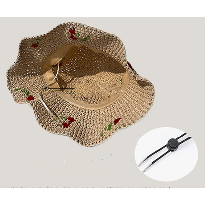 【2color】チェリーペーパーハット X-058