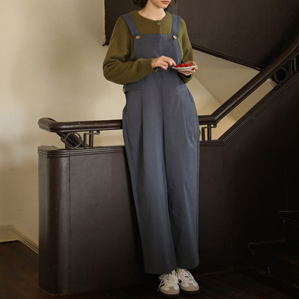 【2color】ローウエストルーズオールオーバー　Z00439