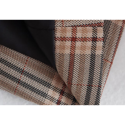 タータンチェックオッドジャケット Z00155