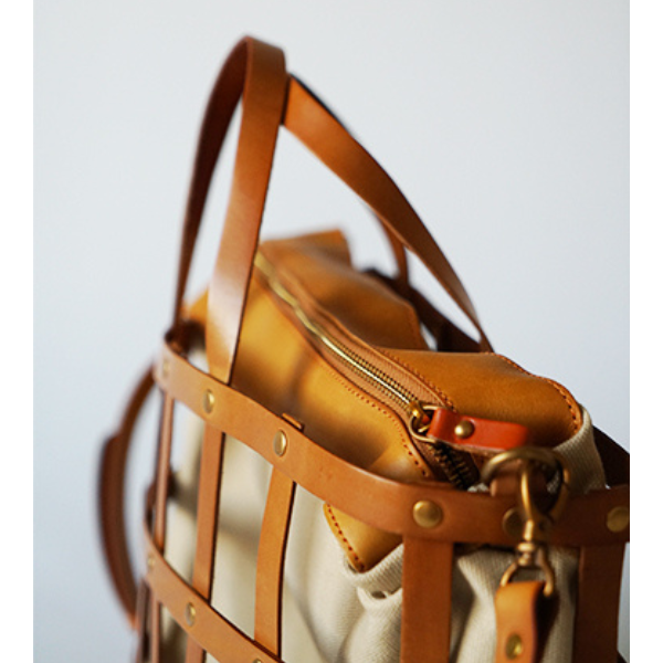 【3color】2wayレザージップバッグ Z00115