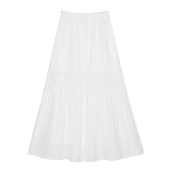 ハイウエストAラインロングスカート Z00032