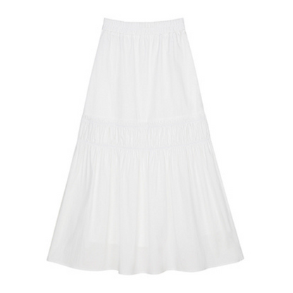 ハイウエストAラインロングスカート Z00032