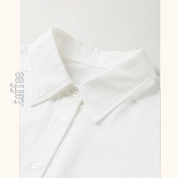 フラワー刺繍オーバーサイズシャツ＆Aラインミモレ丈スカートセットアップ《Z00927》