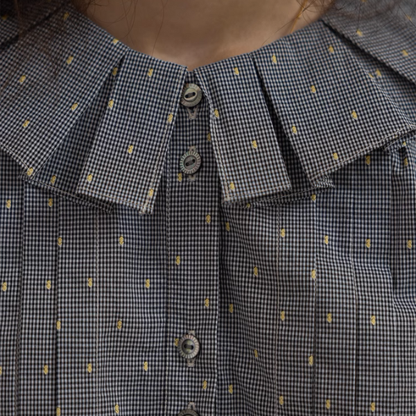 【2pattern】フリル＆プリーツディテールブラウス《Z00860》