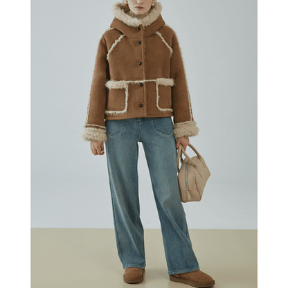 【2color】ハイウエストカジュアルストレートジーンズ X-482