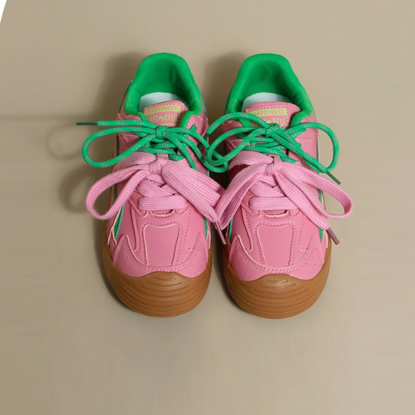 【4color】カラフルレースアップスニーカー Z00209