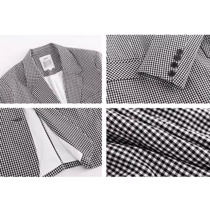 ギンガムチェックジャケット X-138