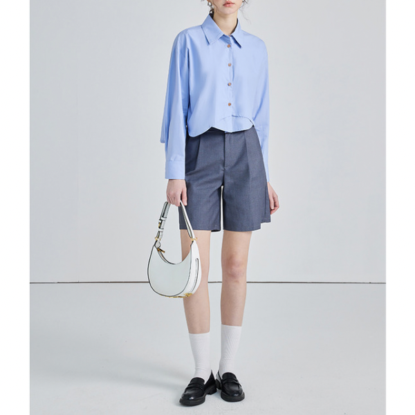 イレヘムポロカラーシャツ w-147