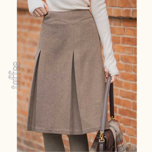 【2color】静寂に揺れるプリーツの余韻《Z01172》