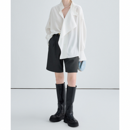 ブラックハーフパンツ X-289