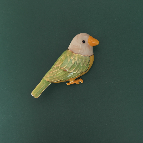 【11pattern】レトロなビジューブローチ《Z00976》