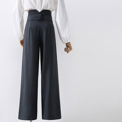 【２color】ドレープワイドパンツ AU-377