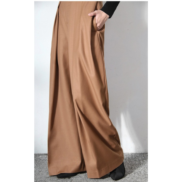 ダブルタックワイドパンツ X-062