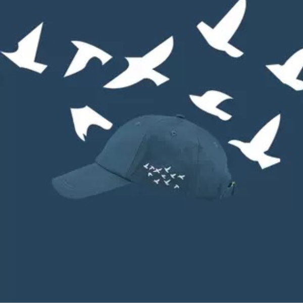 【2color】バード刺繍入りベースボールキャップ Z00227