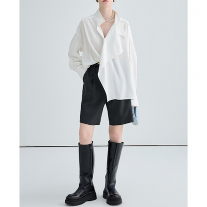 ブラックハーフパンツ X-289