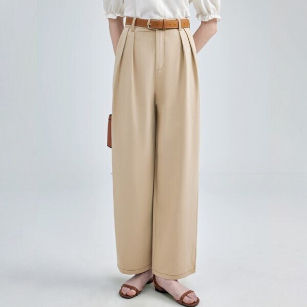 ハイウエストストレートパンツ X-184