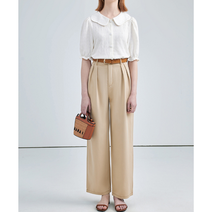 ハイウエストストレートパンツ X-249