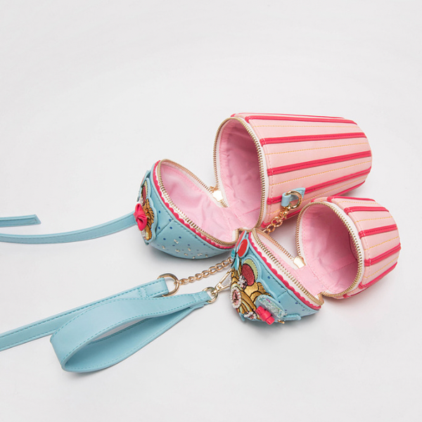 【2size】デコレーションアイスクリームバッグ X-116