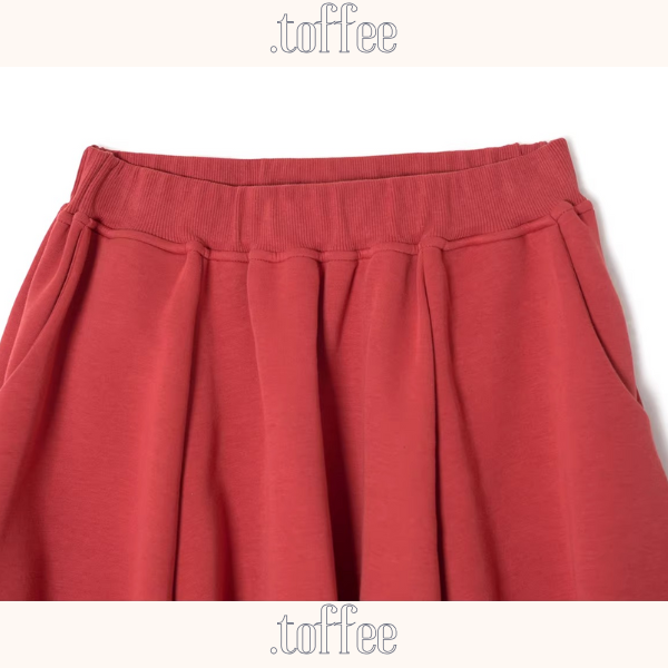 サイドリボンの立体バルーンスカート《Z01353》