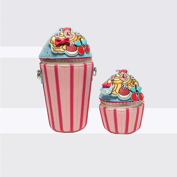 【2size】デコレーションアイスクリームバッグ X-116