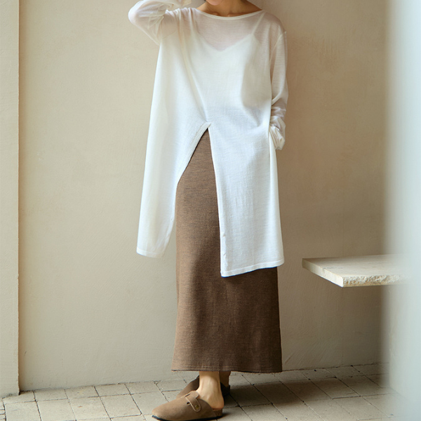 シースルーフロントクロストップスZ00098