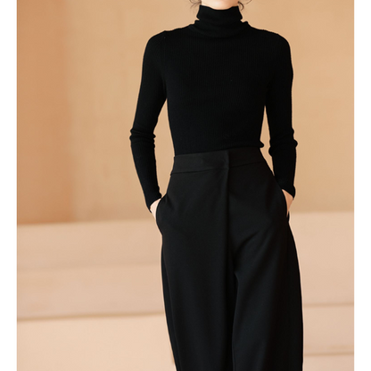 ワイドレッグロングパンツ Z00114