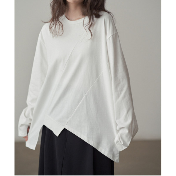 Aラインオーバーサイズシャツ Z00152