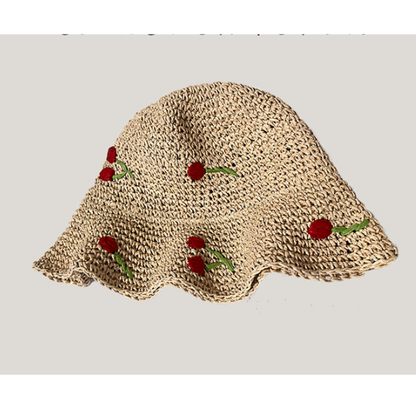 【2color】チェリーペーパーハット X-058