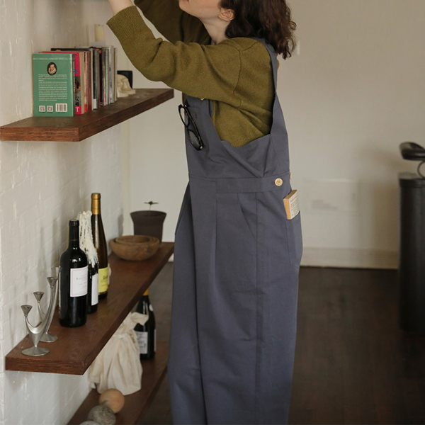 【2color】ローウエストルーズオールオーバー　Z00439