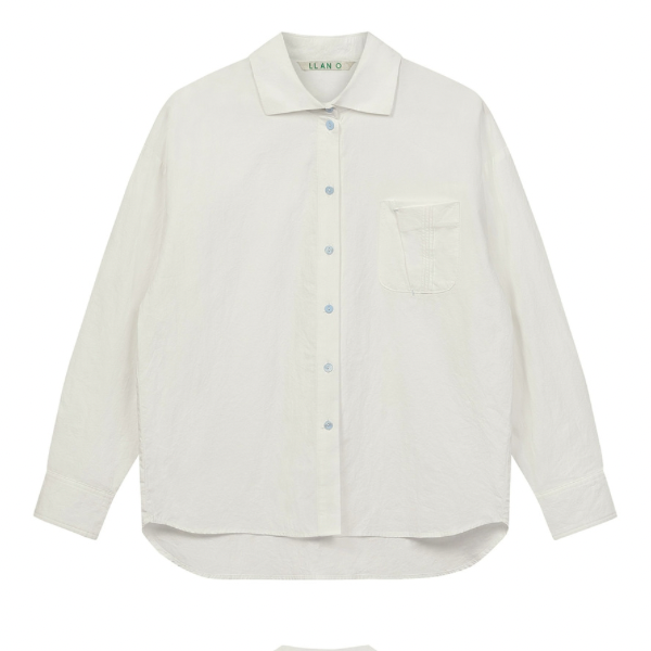 【2color】 コットン100%コントラストボタンシャツ Z00070