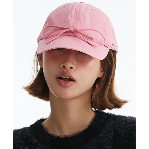 【2color】フロントリボンベースボールキャップ Z00133