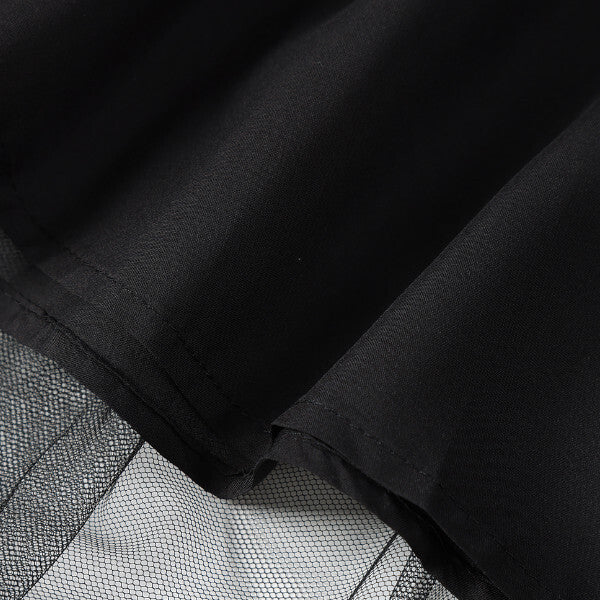 フリルヘムメッシュスカート Z00288