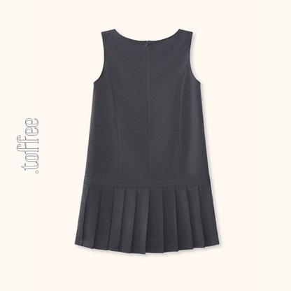 ノースリーブショートプリーツワンピース《Z00875》