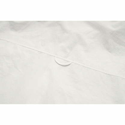 【2color】 コットン100%コントラストボタンシャツ Z00070