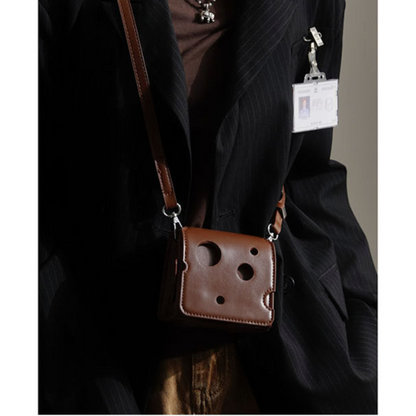 【３color】チーズシルエットスクエアショルダーバッグ AU-370