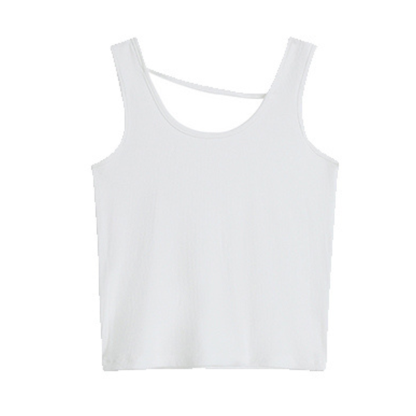 【3color】ピンストライプシャツ+キャミソールセットアップ X-223