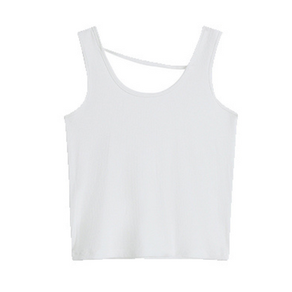 【3color】ピンストライプシャツ+キャミソールセットアップ X-223