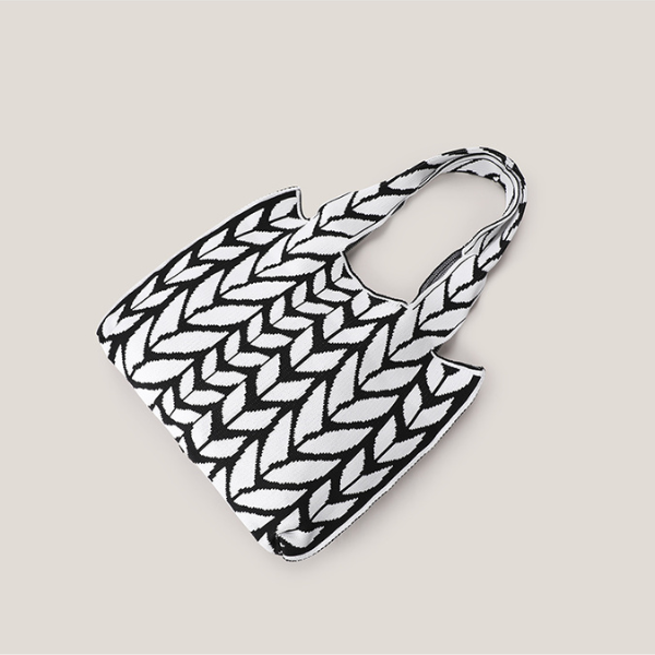 【3color】ボタニカルショルダートートバッグ Z00004