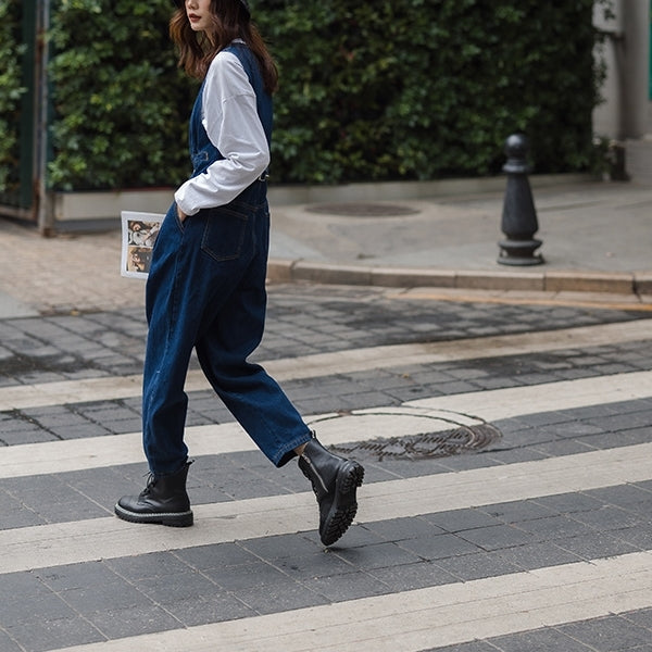 デニム×ノースリーブのオールインワン　sp0225