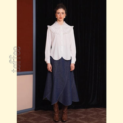 フレンチロマンチック：純白の鳥が謳う幸福の奏 《C0206》