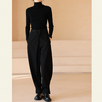 ワイドレッグロングパンツ Z00114