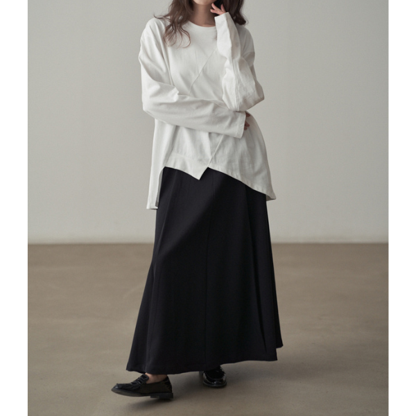 Aラインオーバーサイズシャツ Z00152