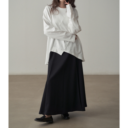 Aラインオーバーサイズシャツ Z00152