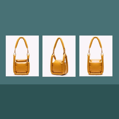 【３color】柔らかいスクエアバッグ