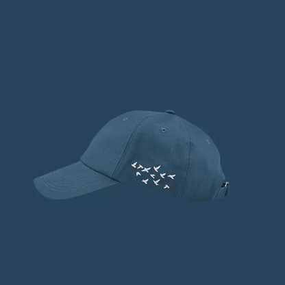 【2color】バード刺繍入りベースボールキャップ Z00227