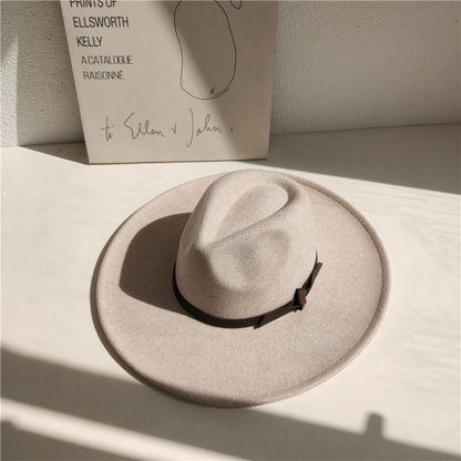 ベルト付きウールジャズハット Z00062