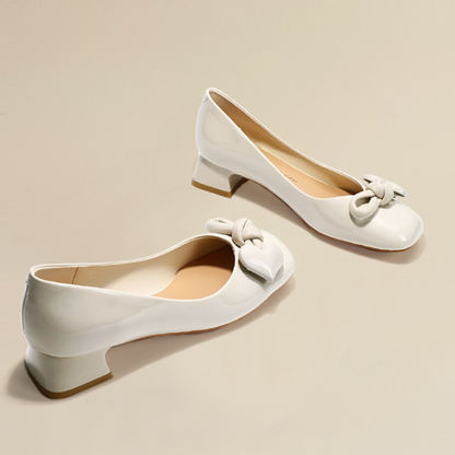 【2color】ハートノットパンプス X-041