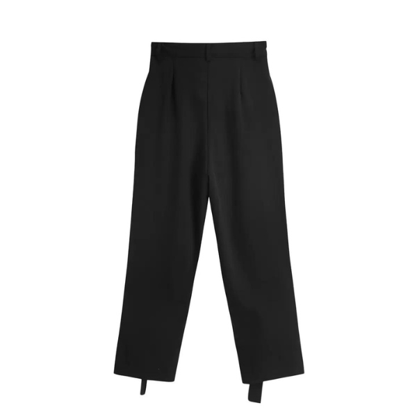 ハイウエストリボンパンツ X-054