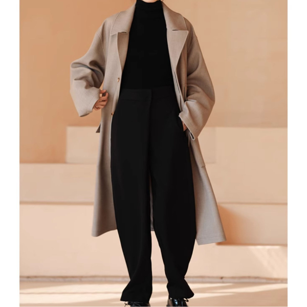 ワイドレッグロングパンツ Z00114